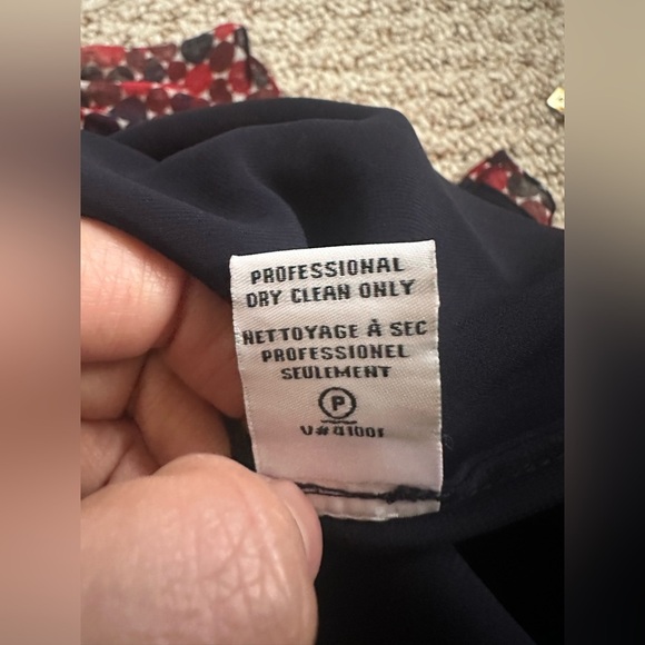 Diane Von Furstenberg Kourtni 100% Silk Chiffon Shift Dress Size 8 - Picture 14 of 15